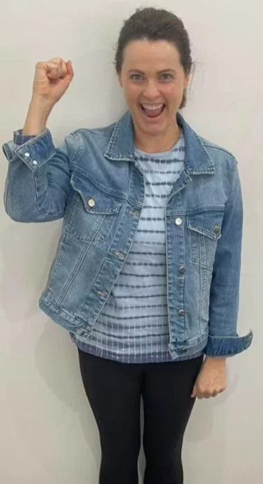 Hayley lost 15.2kg in 17 weeks