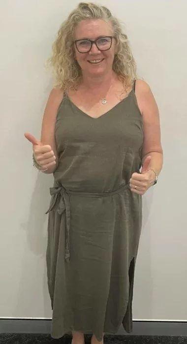 Tracey lost 10.2kg in 13 weeks
